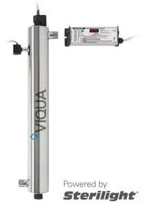 PROFESSIONNAL UV SYSTEM 24 GPM 
Same Key Features as VP600 with Added UV Sensor