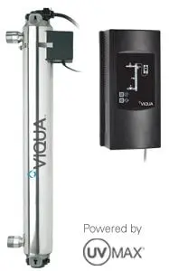 PROFESSIONNAL UV SYSTEM 45 GPM, H with Component Status Indicators, Amalgam Lamp with Two Year Lifecycle, Cool-Touch Fan