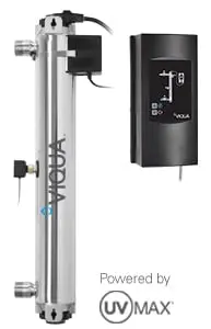 PROFESSIONNAL UV SYSTEM 45 GPM, H+ 
Same Key Features as H with Added UV Sensor